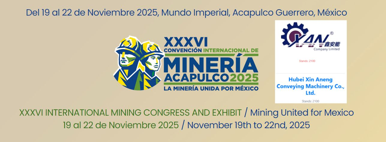 Te invitamos a visitarnos en el XXXVI CONGRESO Y EXPOSICIÓN INTERNACIONAL DE MINERA del 19 al 22 de noviembre (Acapulco, Guerrero, México